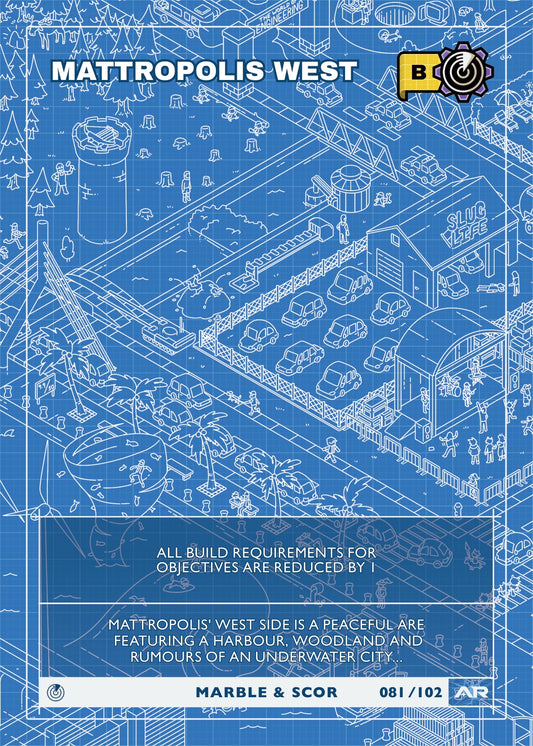 Mattropolis West — Blueprint, Civil Draft Series 2 card