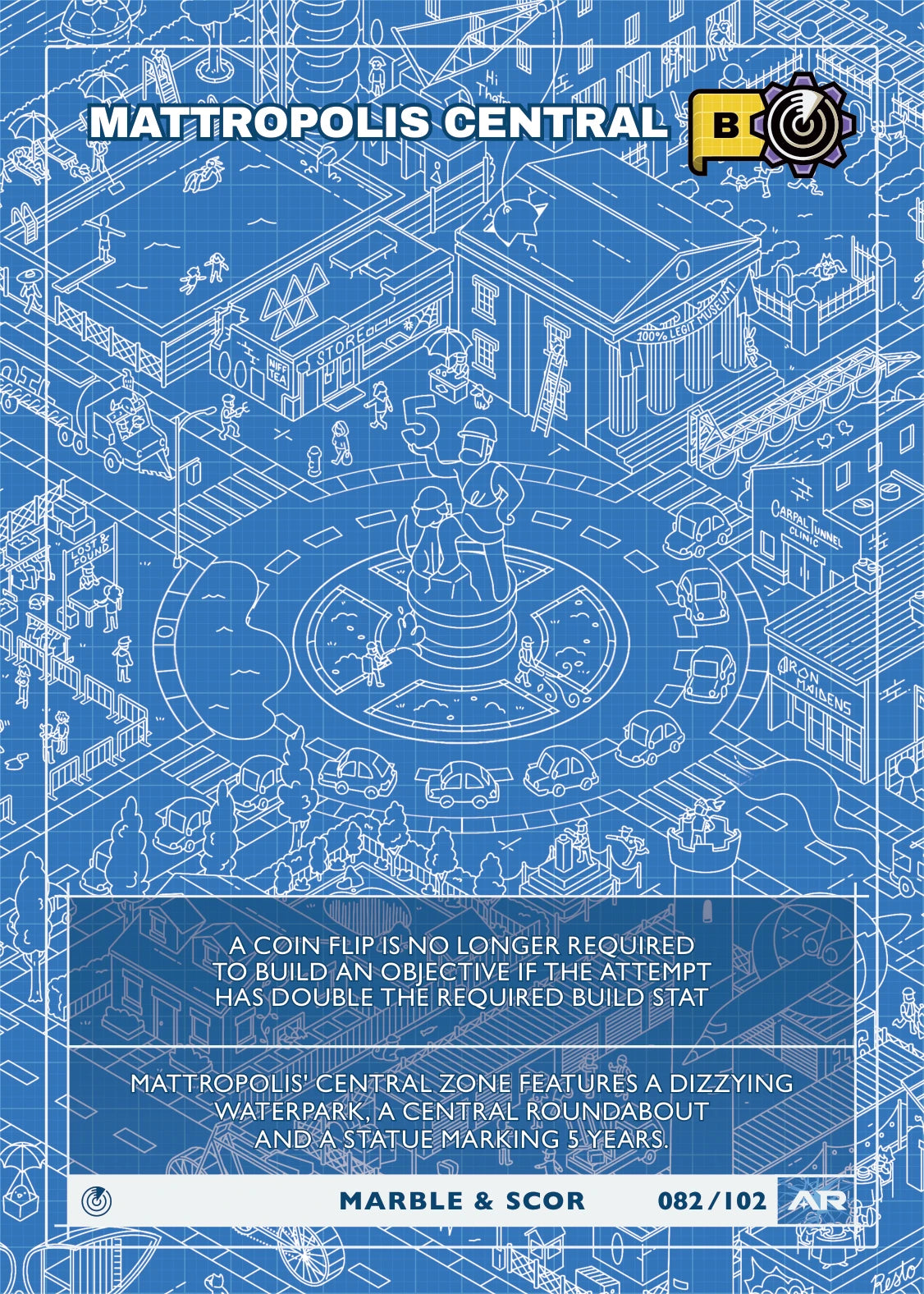 Mattropolis Central — Blueprint, Civil Draft Series 2 card