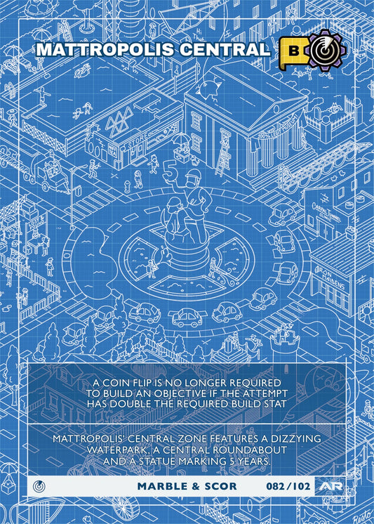 Mattropolis Central — Blueprint, Civil Draft Series 2 card