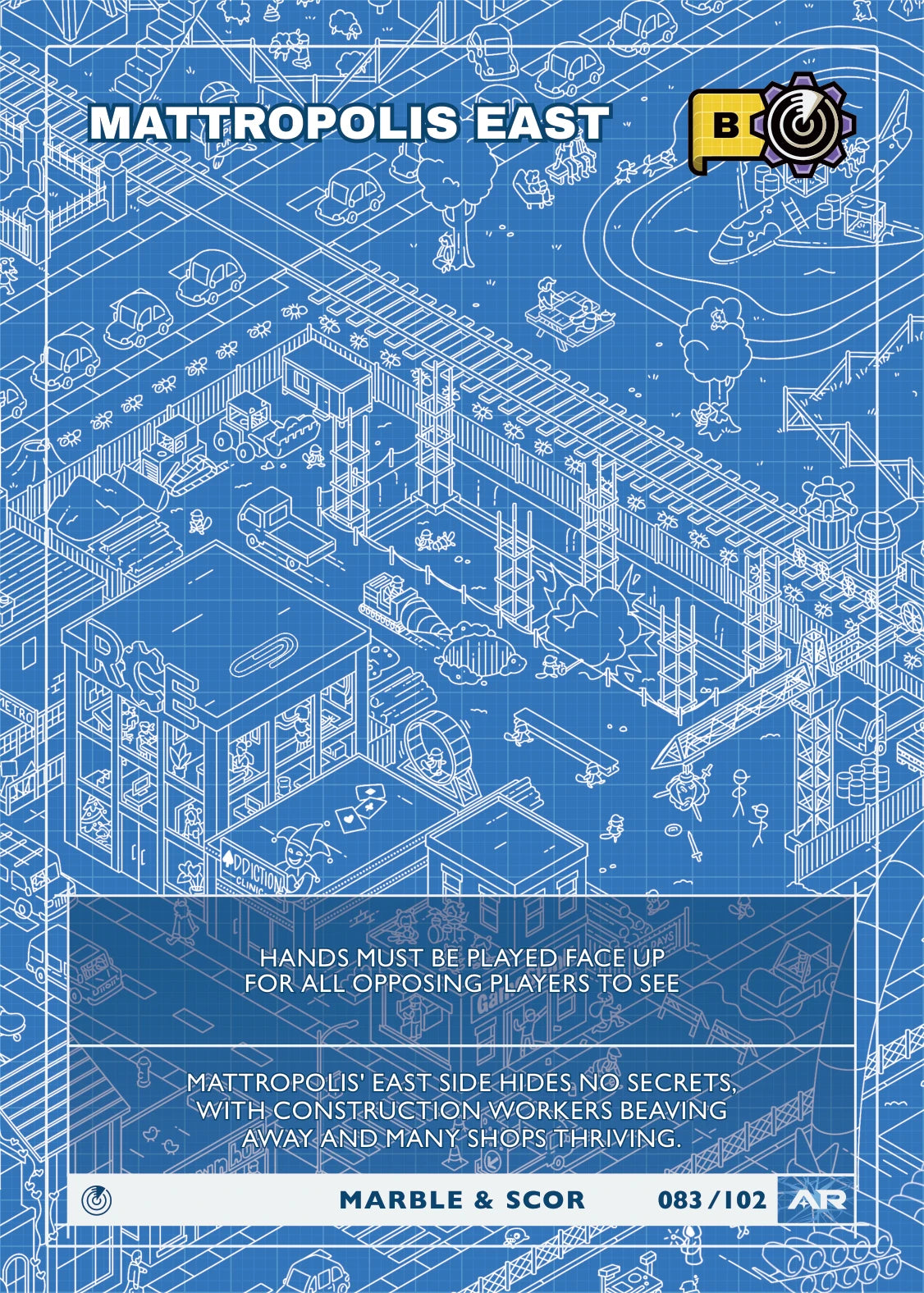 Mattropolis East — Blueprint, Civil Draft Series 2 card