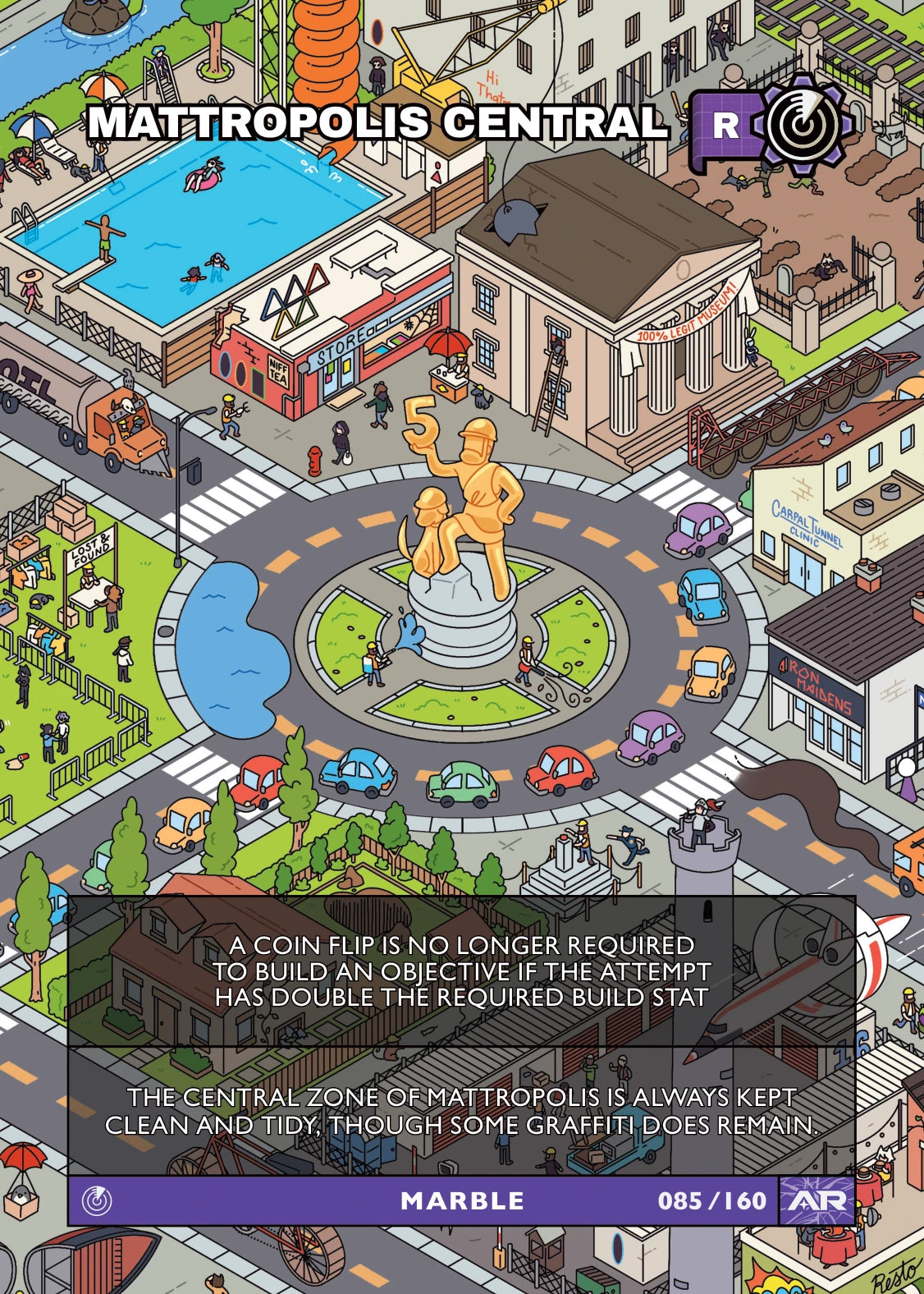 Mattropolis Central — Rare, Civil Draft Series 2 card