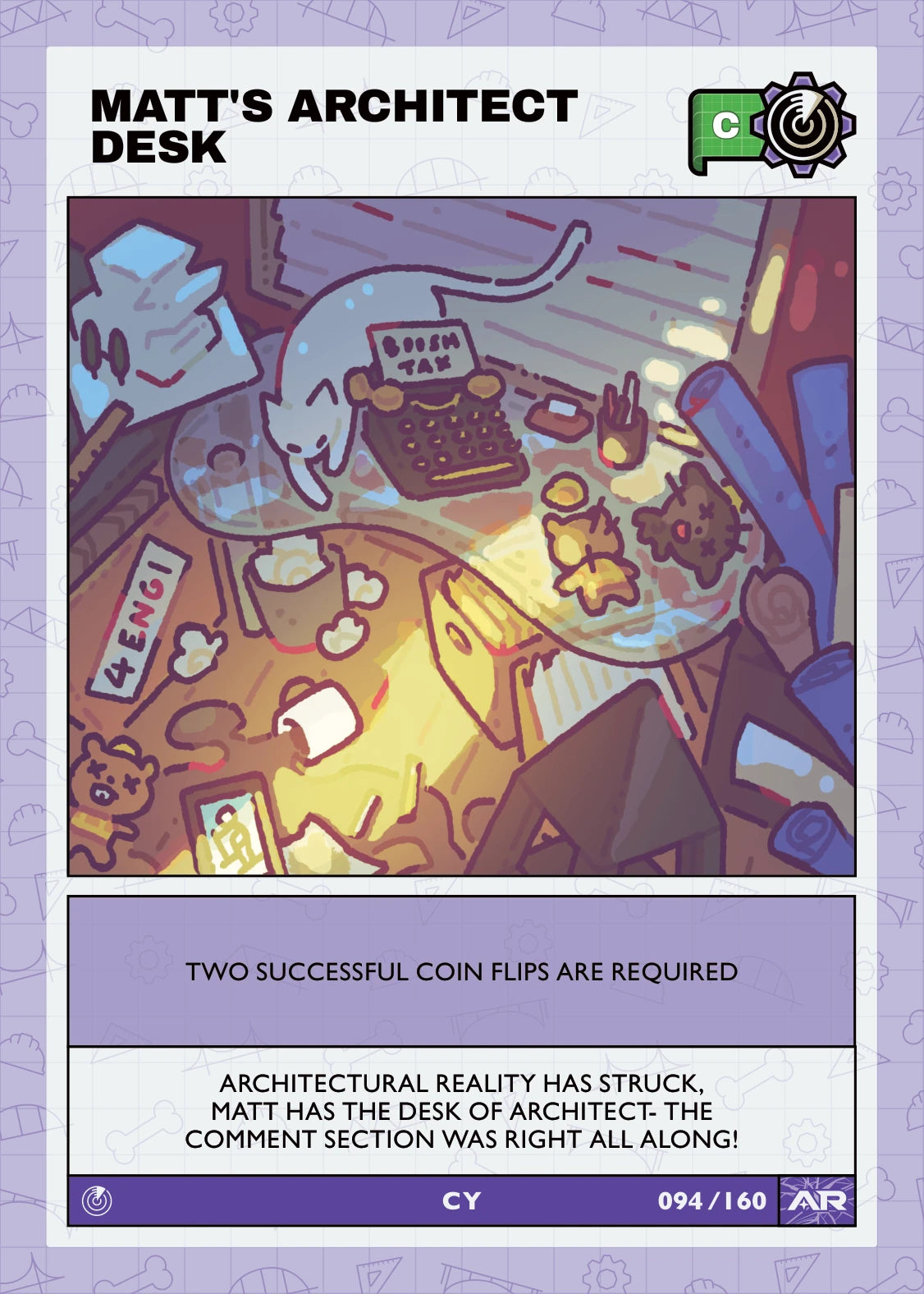 Matt's Architect Desk — Common, Civil Draft Series 2 card