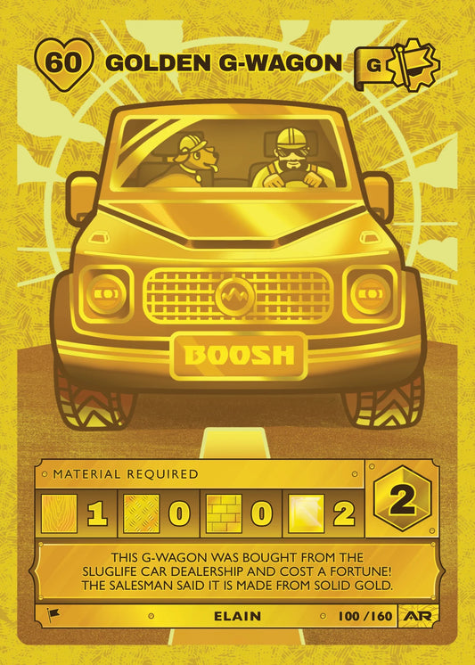Golden G-Wagon — Gold, Civil Draft Series 2 card