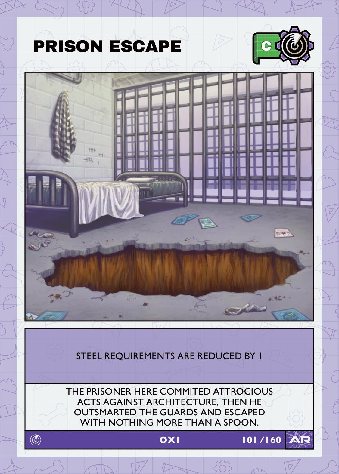Prison Escape — Common, Civil Draft Series 2 card