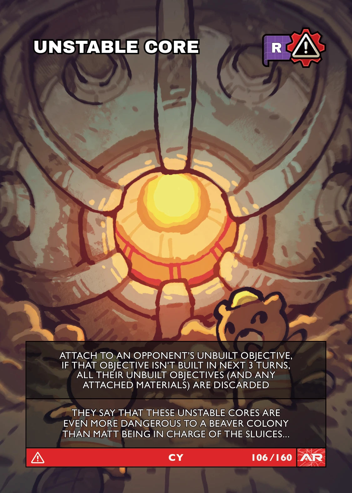 Unstable Core — Rare, Civil Draft Series 2 card