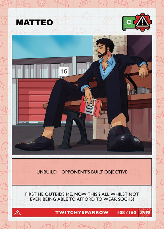 Matteo — Common, Civil Draft Series 2 card