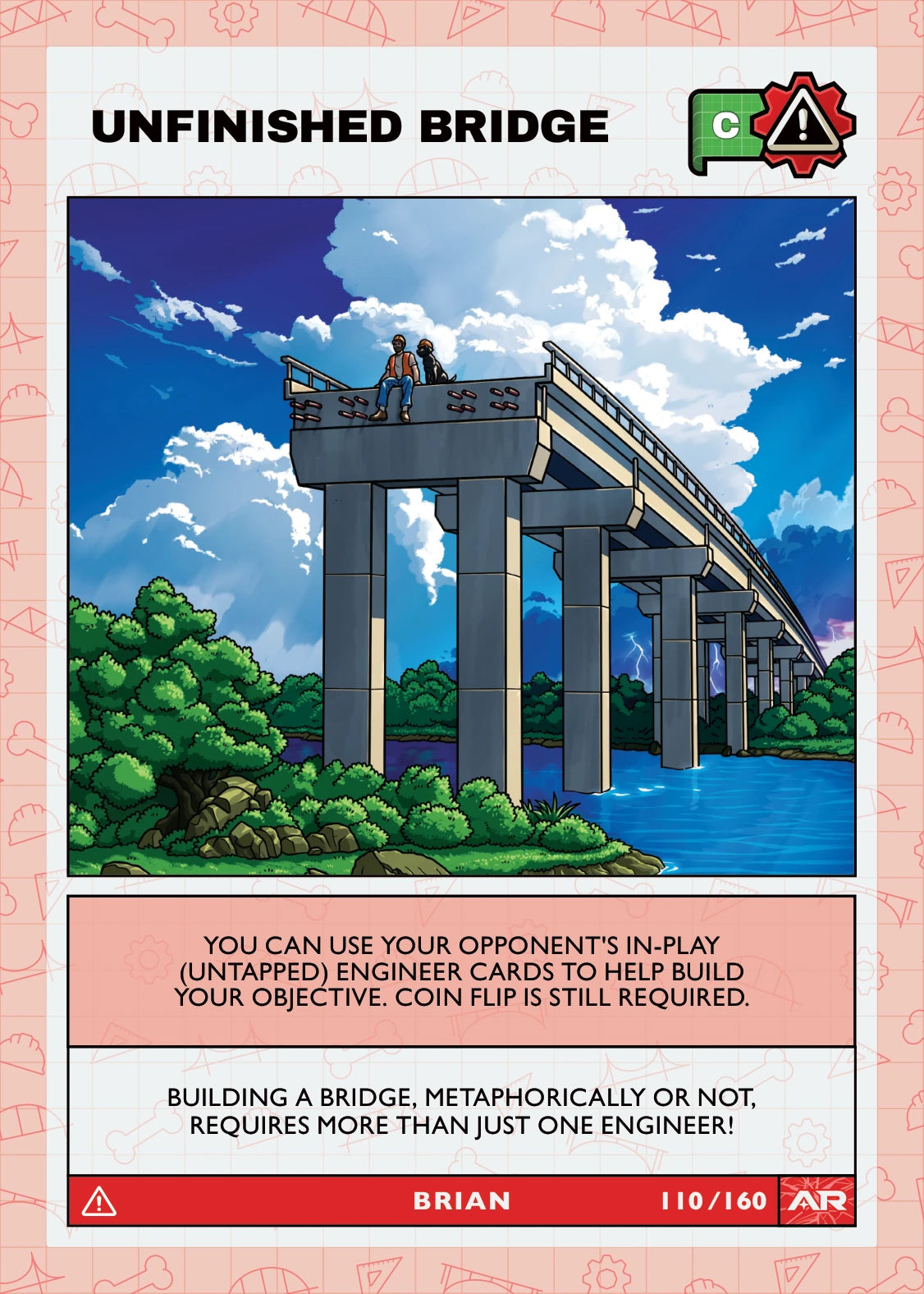 Unfinished Bridge — Common, Civil Draft Series 2 card