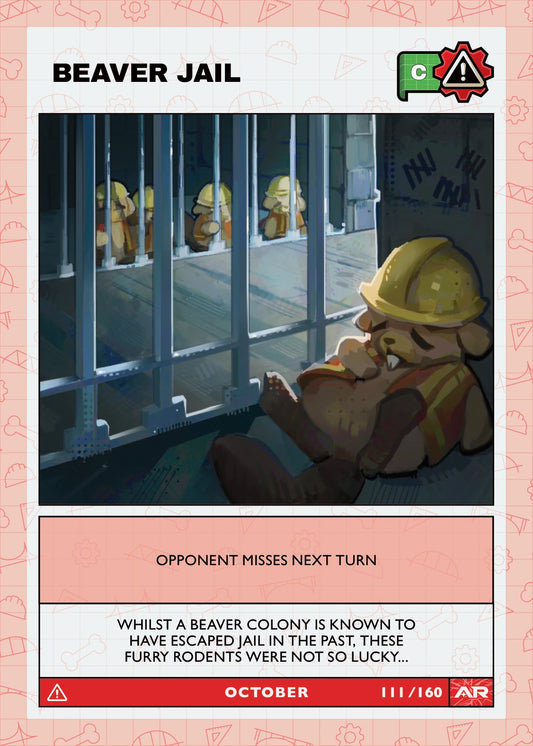 Beaver Jail — Common, Civil Draft Series 2 card