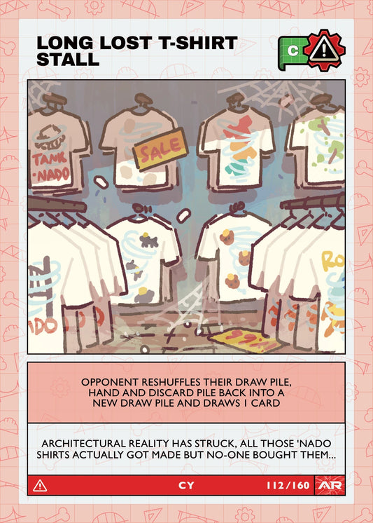 Long Lost T-Shirt Stall — Common, Civil Draft Series 2 card