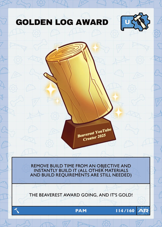 Golden Log Award — Uncommon, Civil Draft Series 2 card