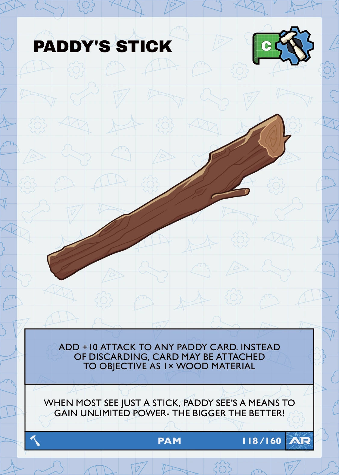 Paddy's Stick — Common, Civil Draft Series 2 card