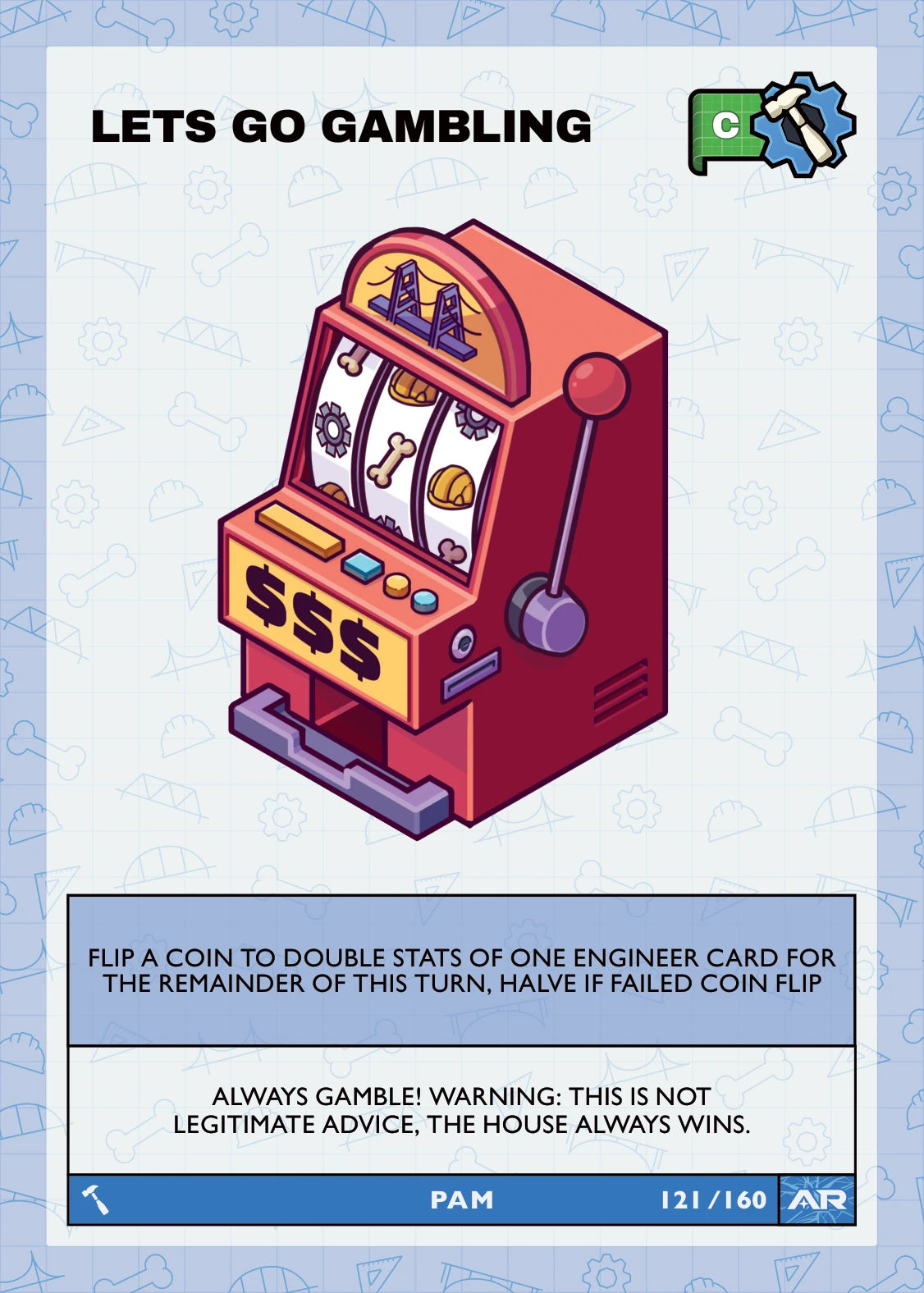 Lets go gambling — Common, Civil Draft Series 2 card