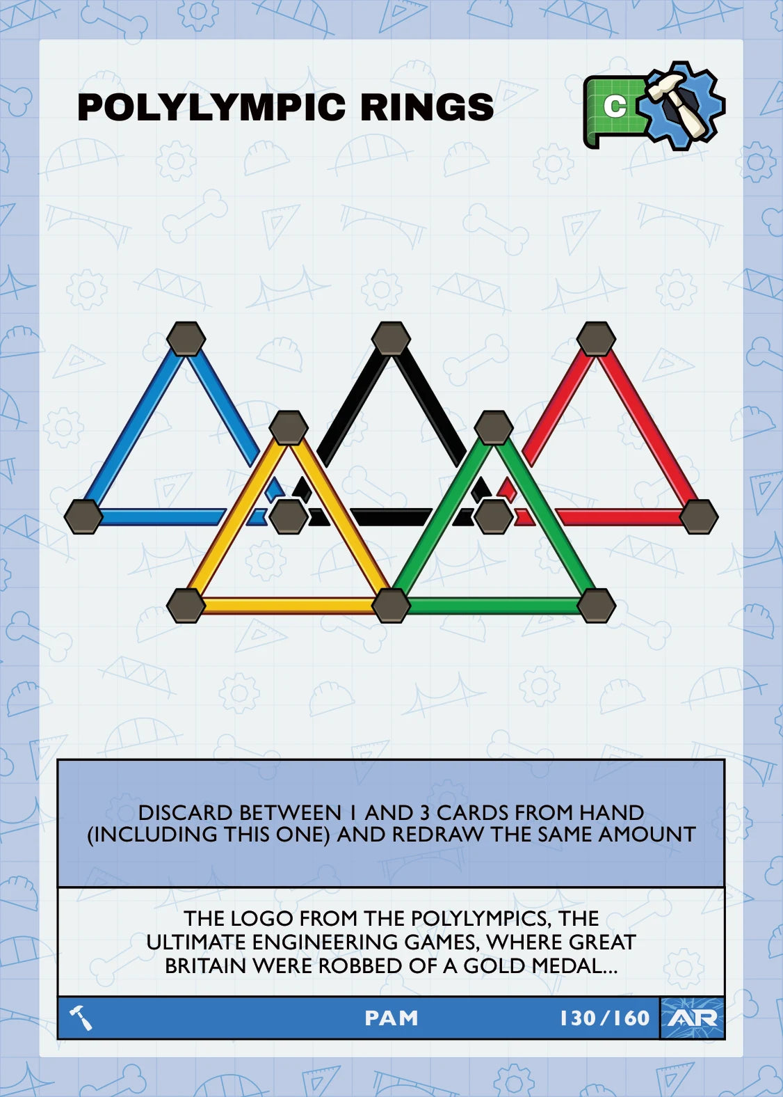 Polylympic Rings — Common, Civil Draft Series 2 card