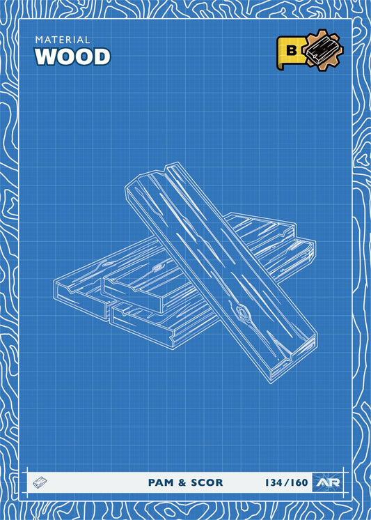 Wood — Blueprint, Civil Draft Series 2 card