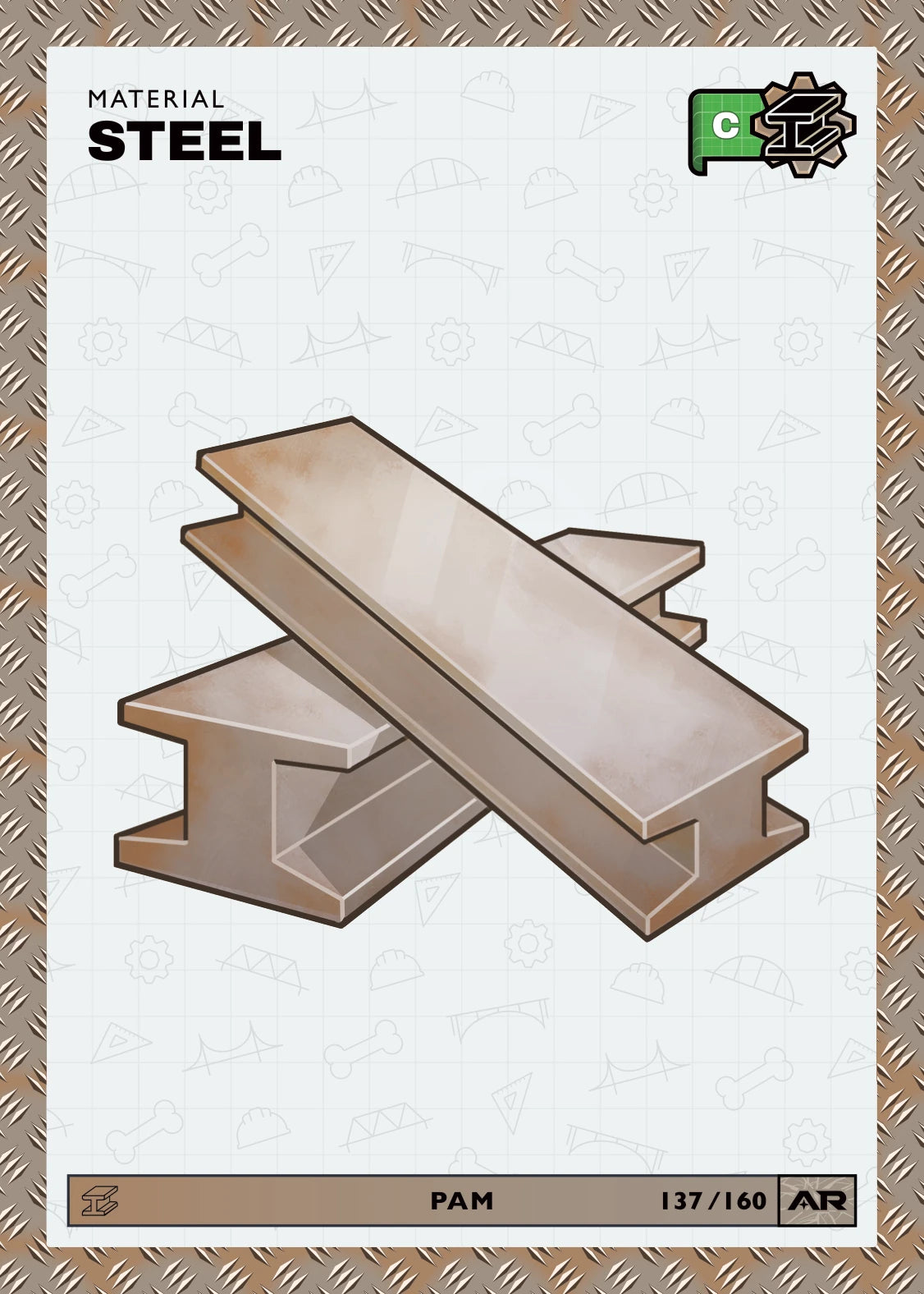 Steel — Common, Civil Draft Series 2 card