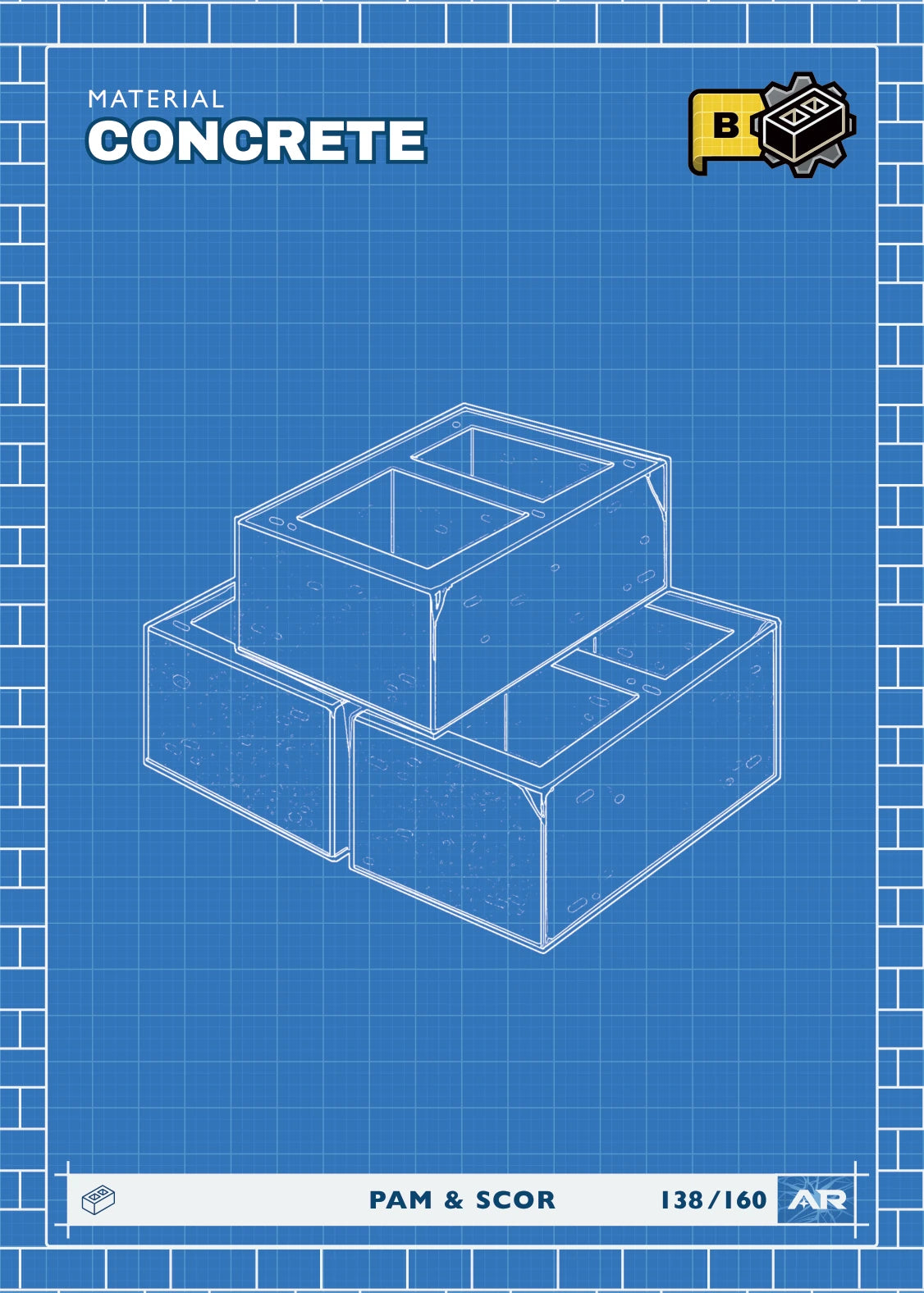 Concrete — Blueprint, Civil Draft Series 2 card