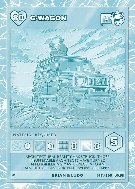G-Wagon — Glass Uncommon, Civil Draft Series 2 card