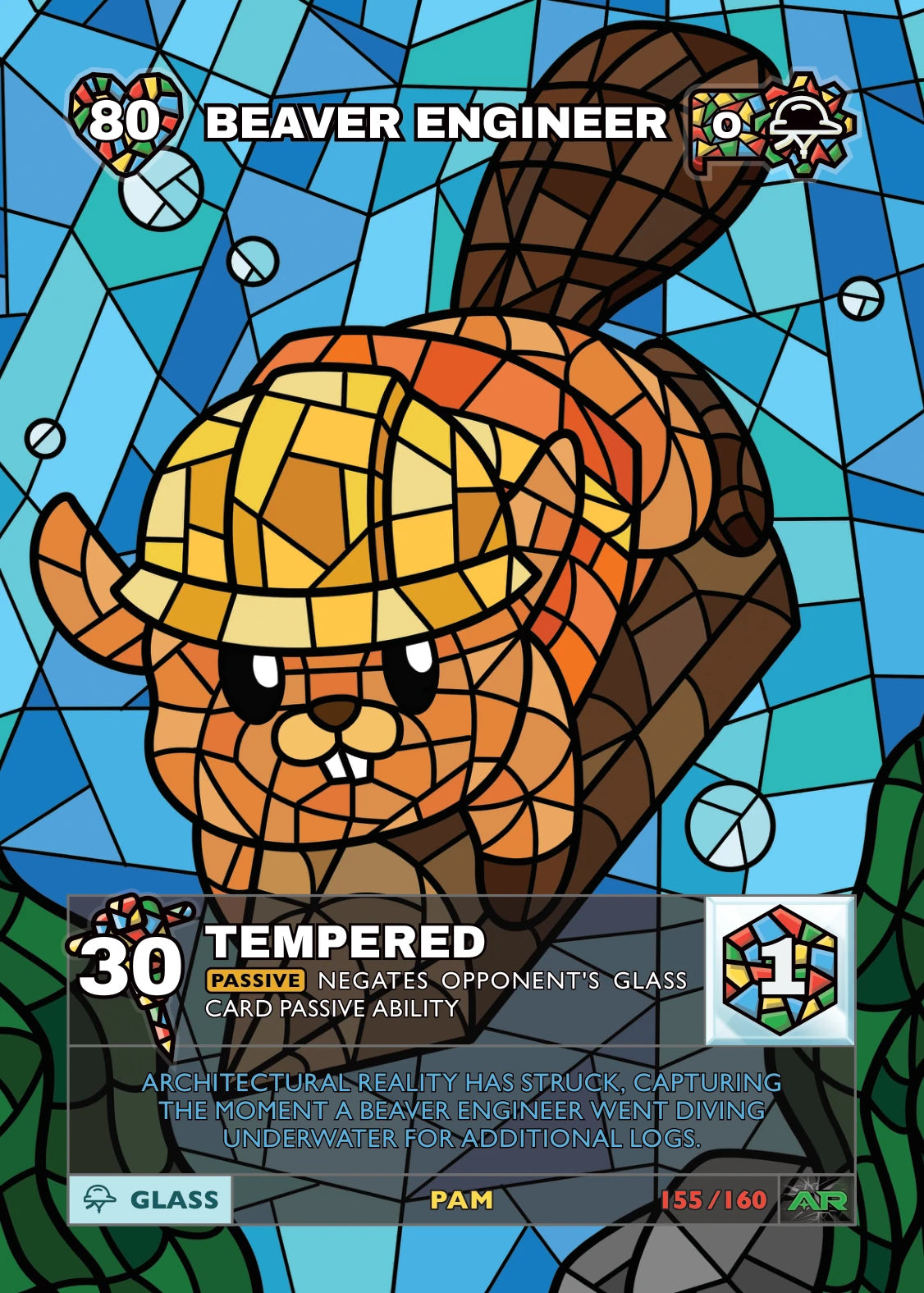 Beaver Engineer — Overengineered, Civil Draft Series 2 card