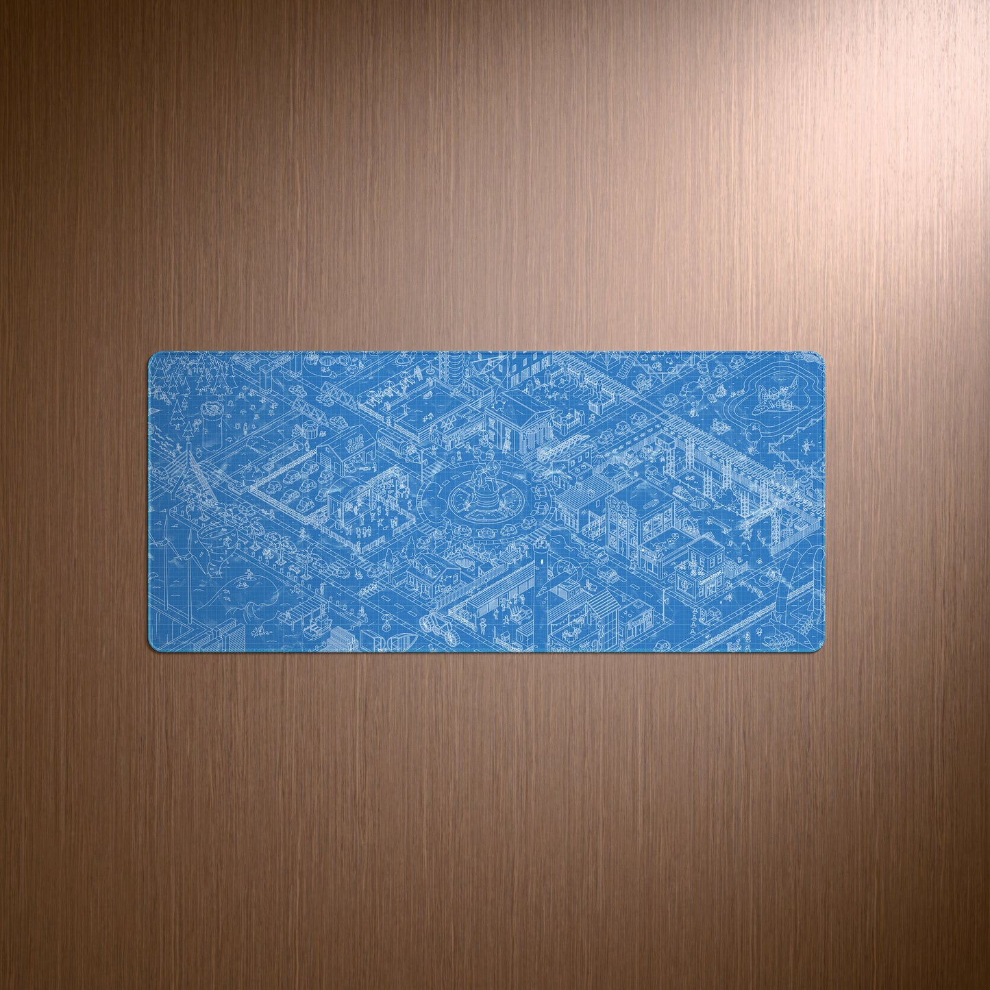 Civil Draft DeskMatt Blueprint 900x400