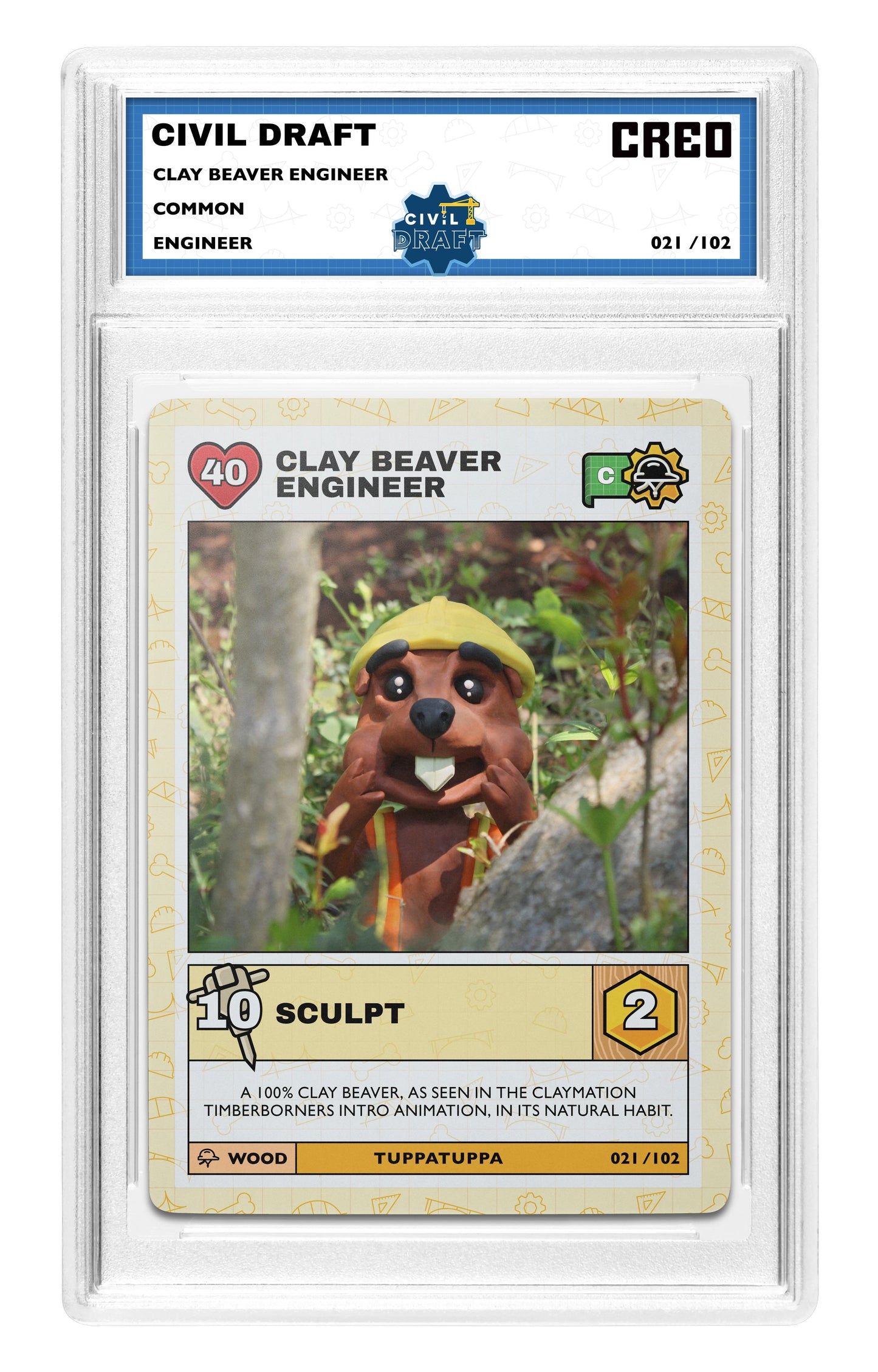 CLAY BEAVER ENGINEER - Common