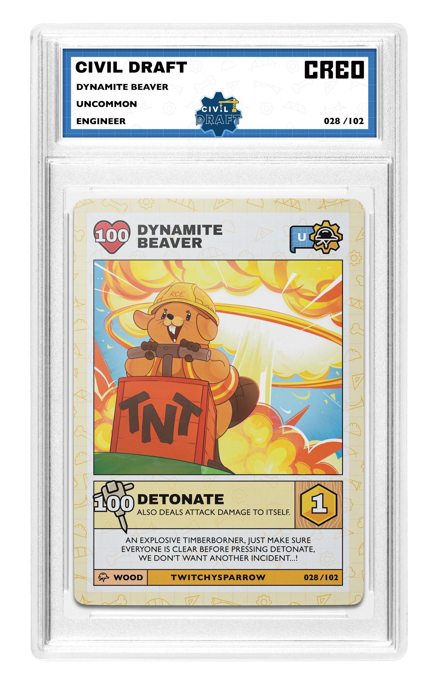 DYNAMITE BEAVER - Uncommon