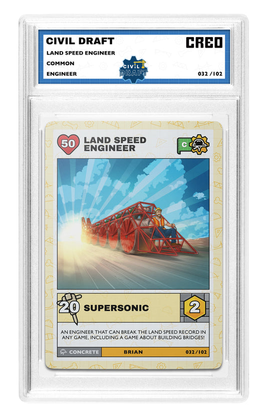 LAND SPEED ENGINEER - Common