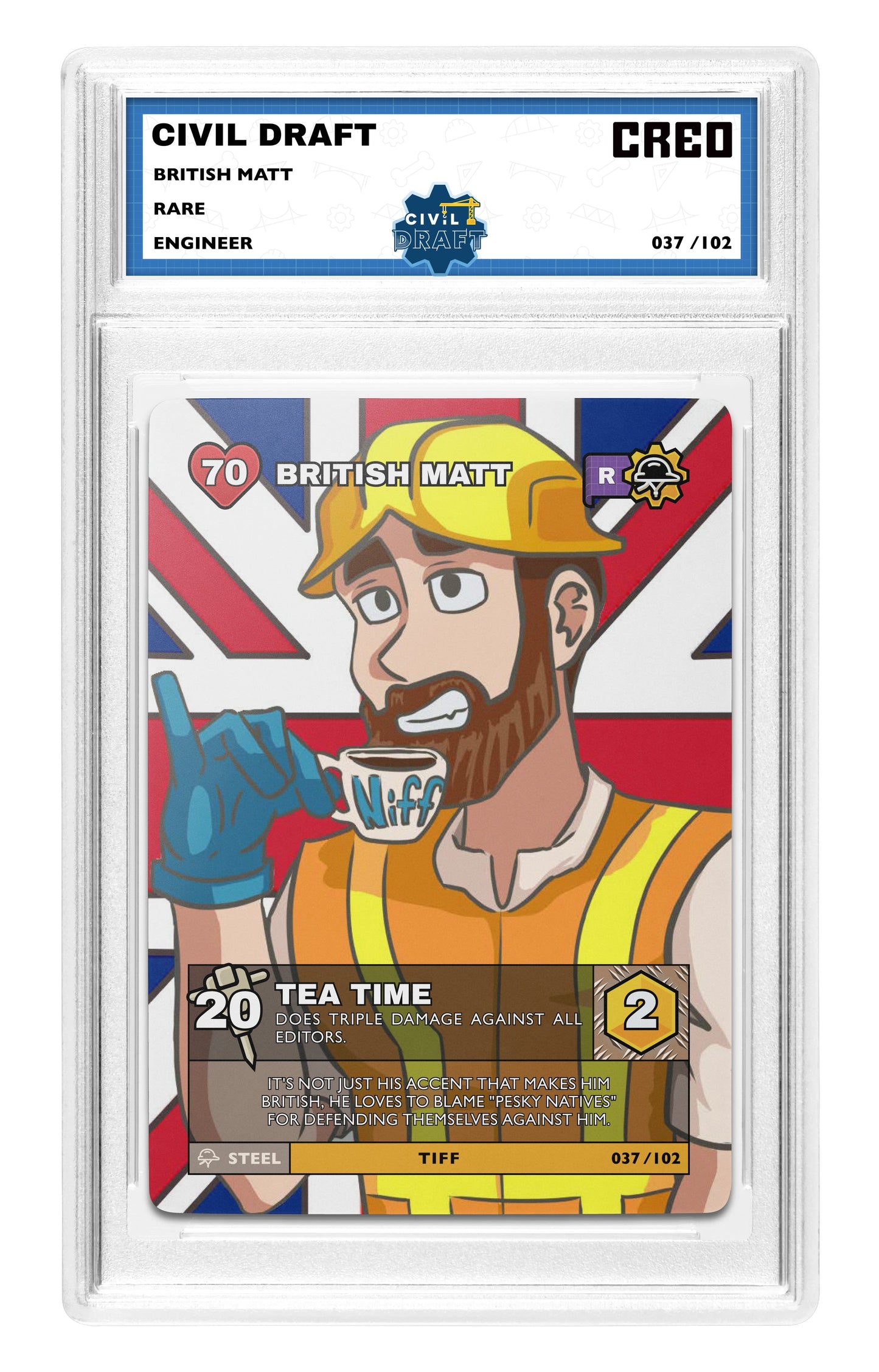 BRITISH MATT - Rare