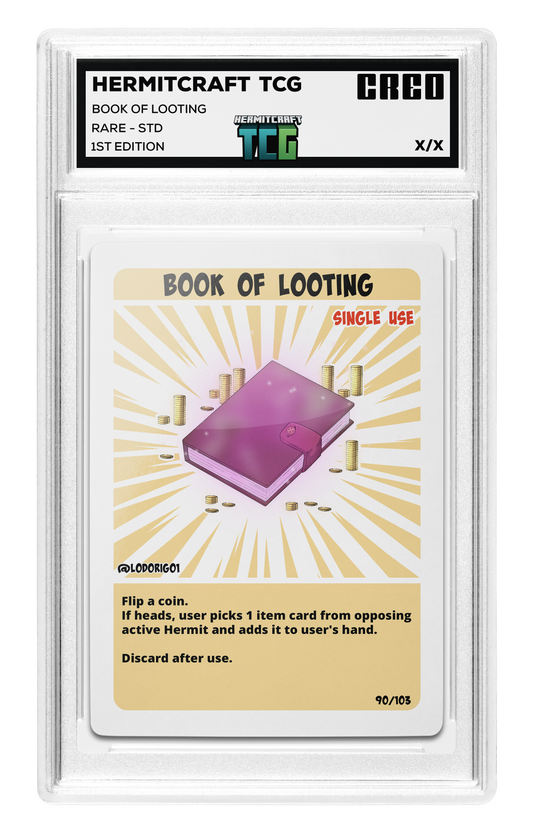 Book Of Looting - Effect