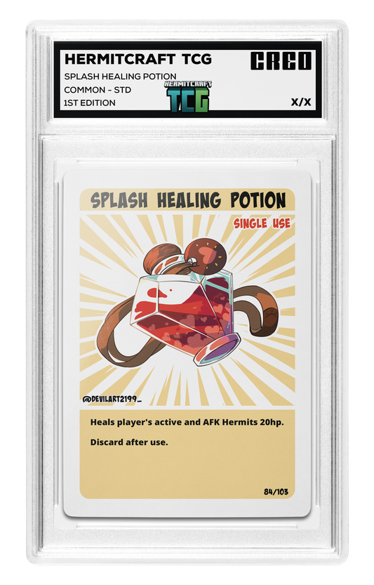 Splash Healing Potion - Effect