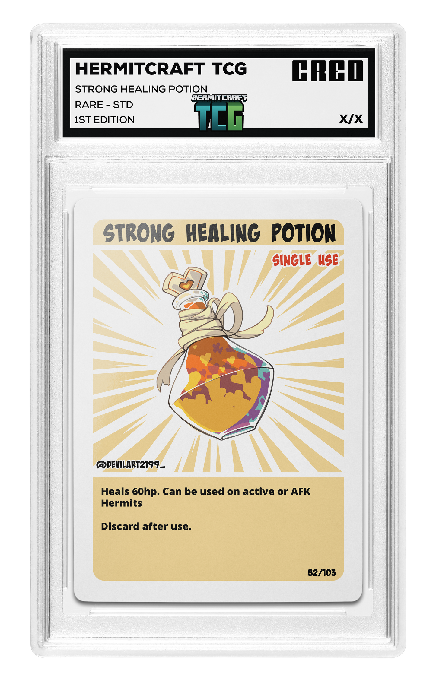 Strong Healing Potion - Effect